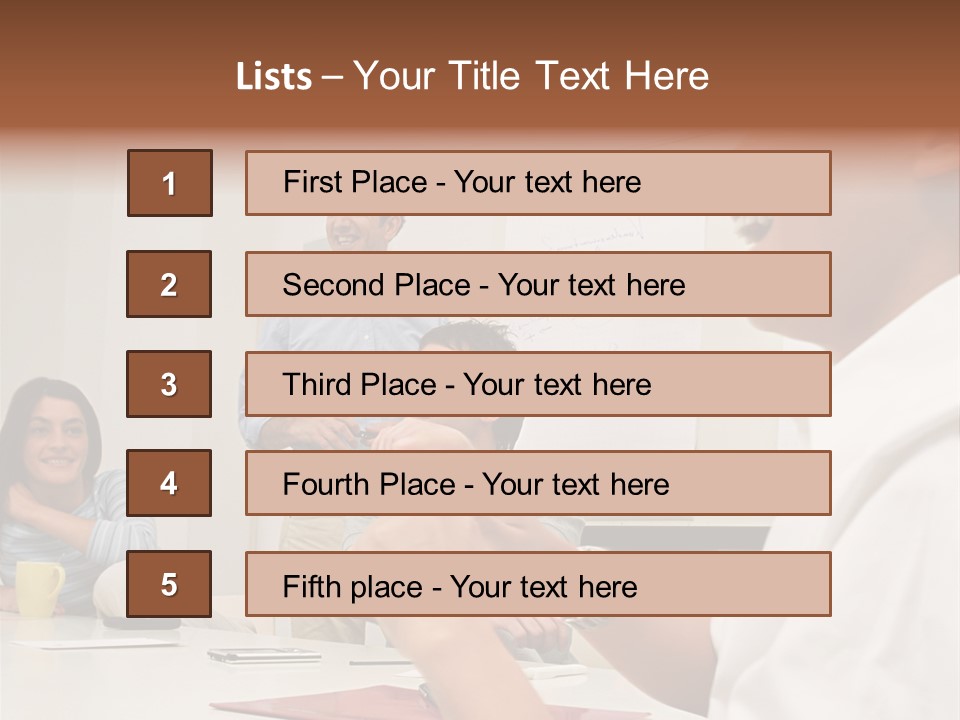Man Occupation Inside PowerPoint Template