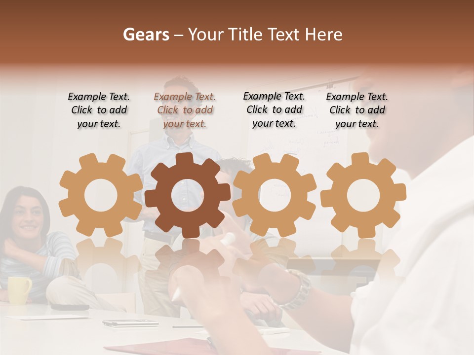 Man Occupation Inside PowerPoint Template