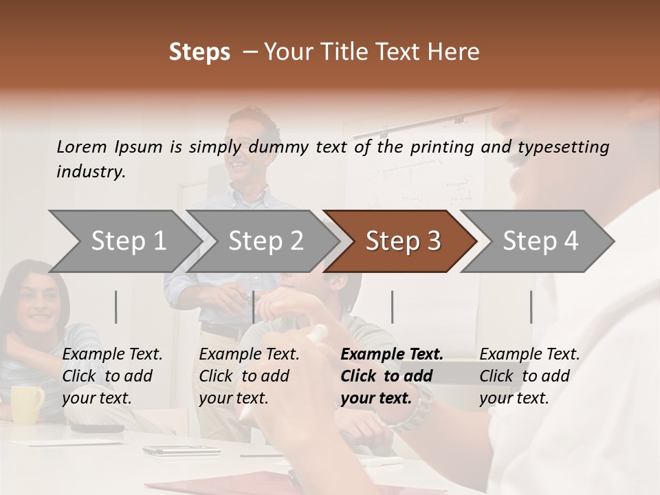 Man Occupation Inside PowerPoint Template