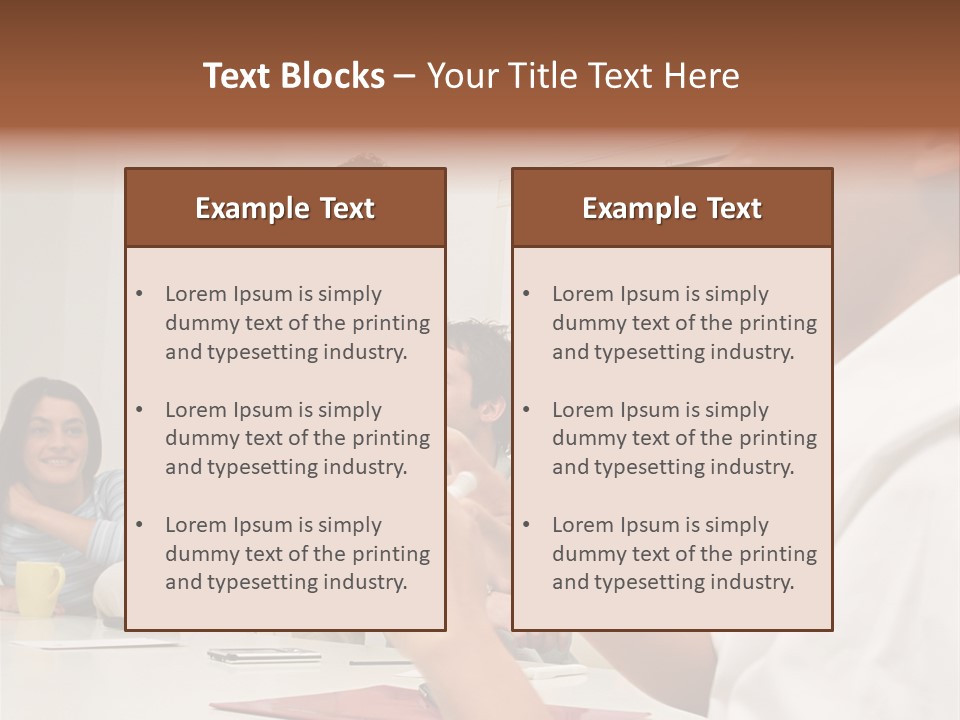 Man Occupation Inside PowerPoint Template