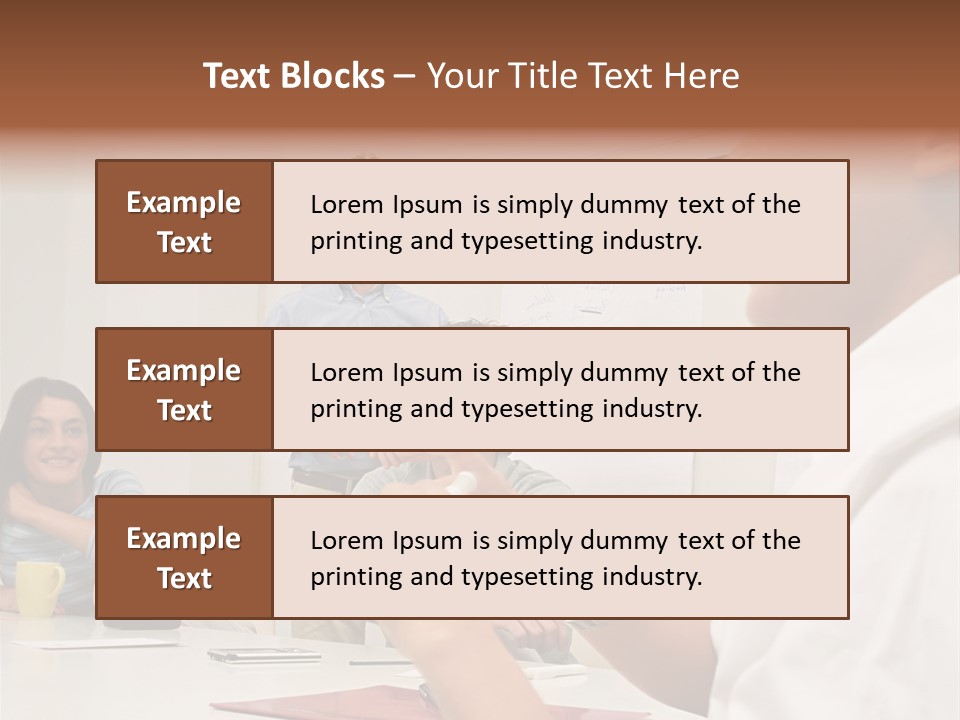 Man Occupation Inside PowerPoint Template
