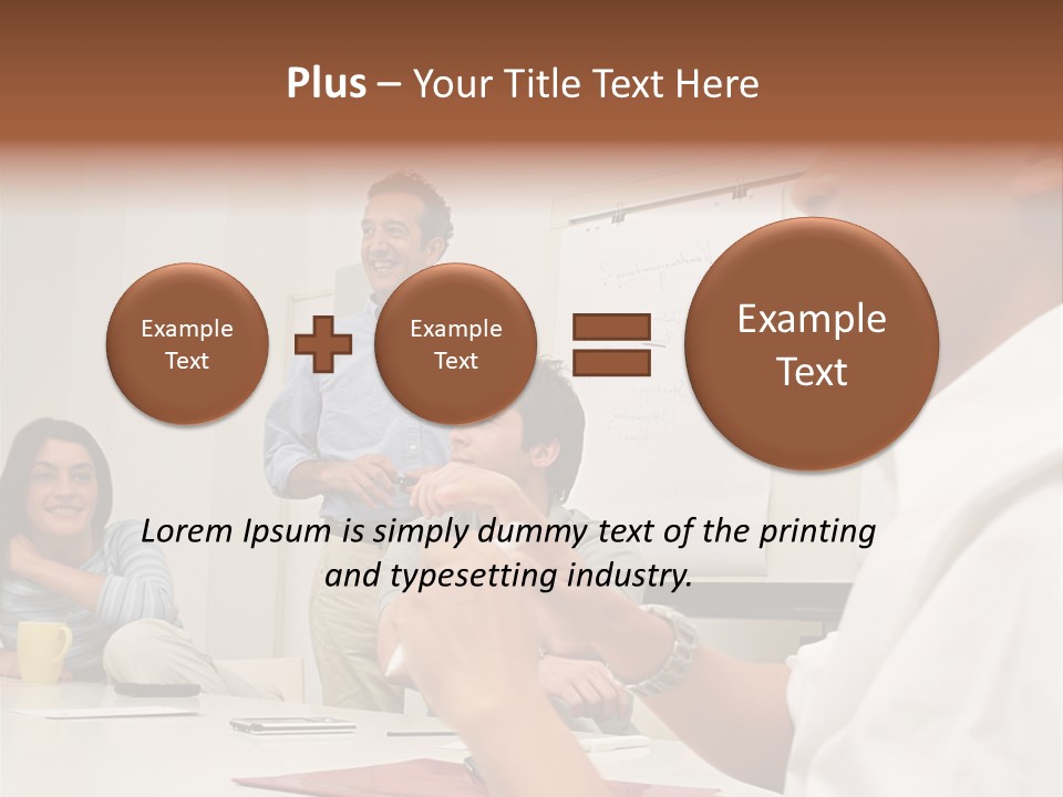 Man Occupation Inside PowerPoint Template