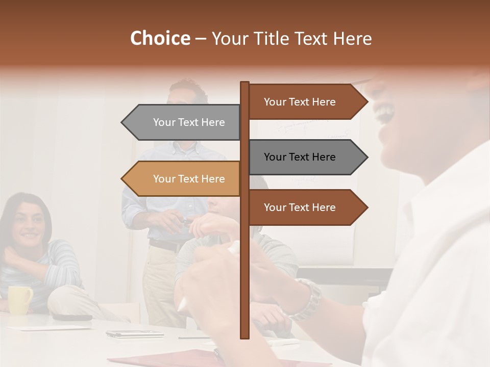 Man Occupation Inside PowerPoint Template