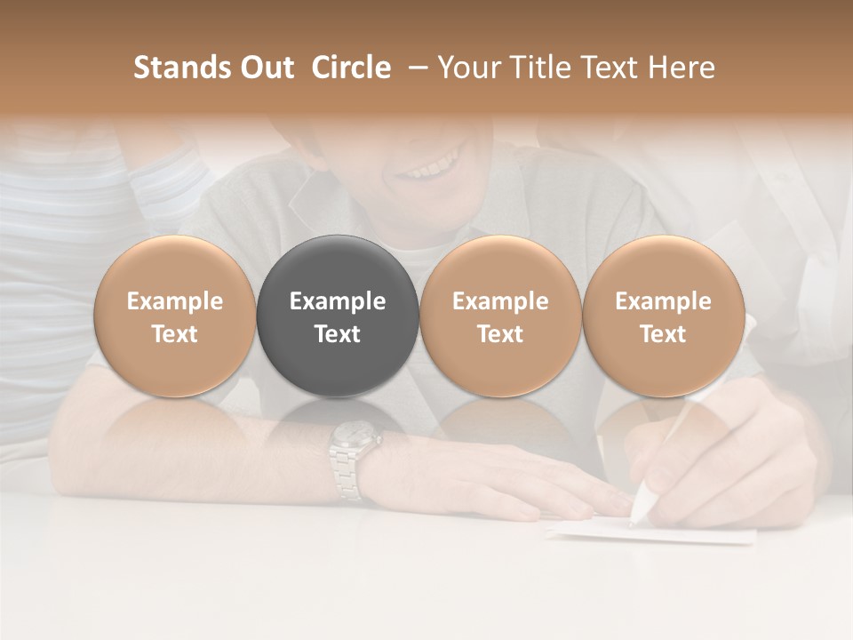 Illuminate Outdoor Looking PowerPoint Template