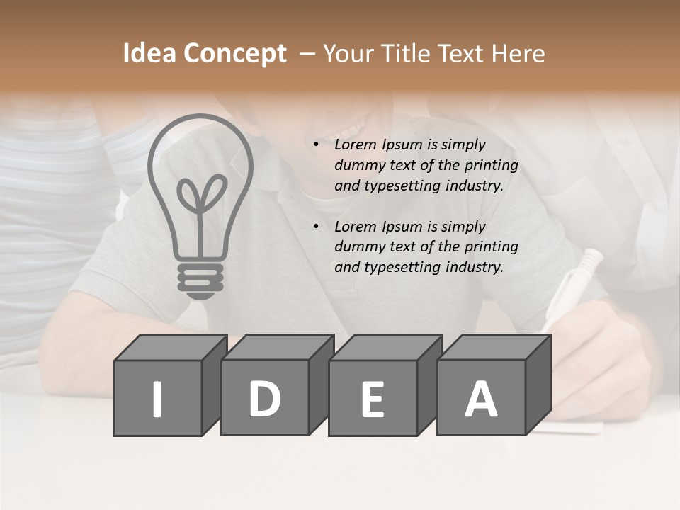 Illuminate Outdoor Looking PowerPoint Template