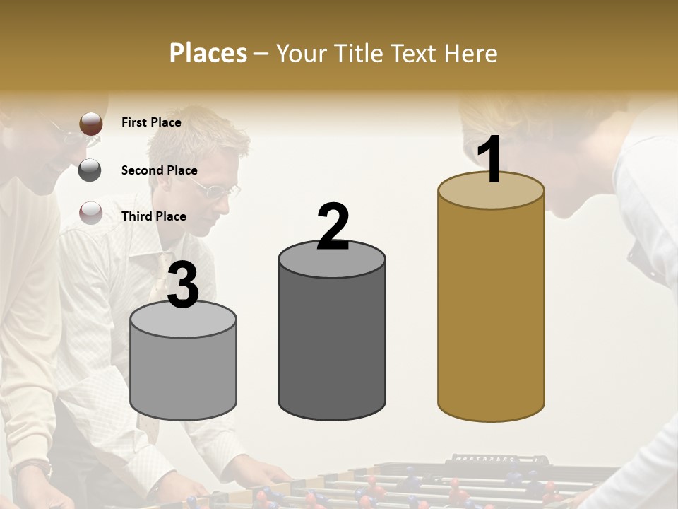 Male Posters Stockphotographs PowerPoint Template