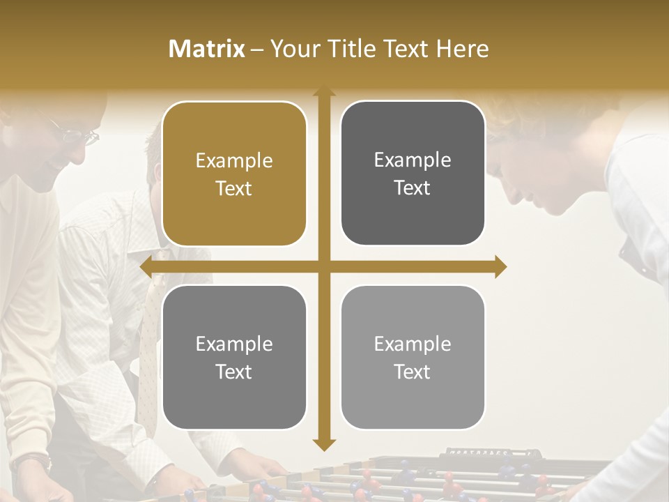 Male Posters Stockphotographs PowerPoint Template