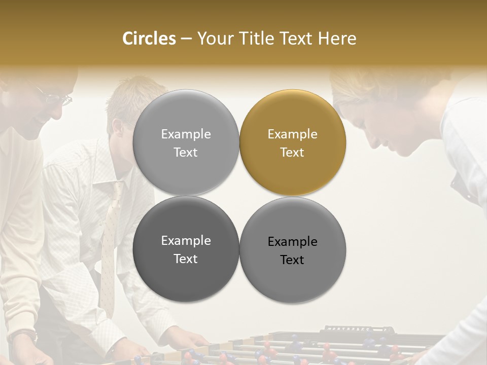 Male Posters Stockphotographs PowerPoint Template