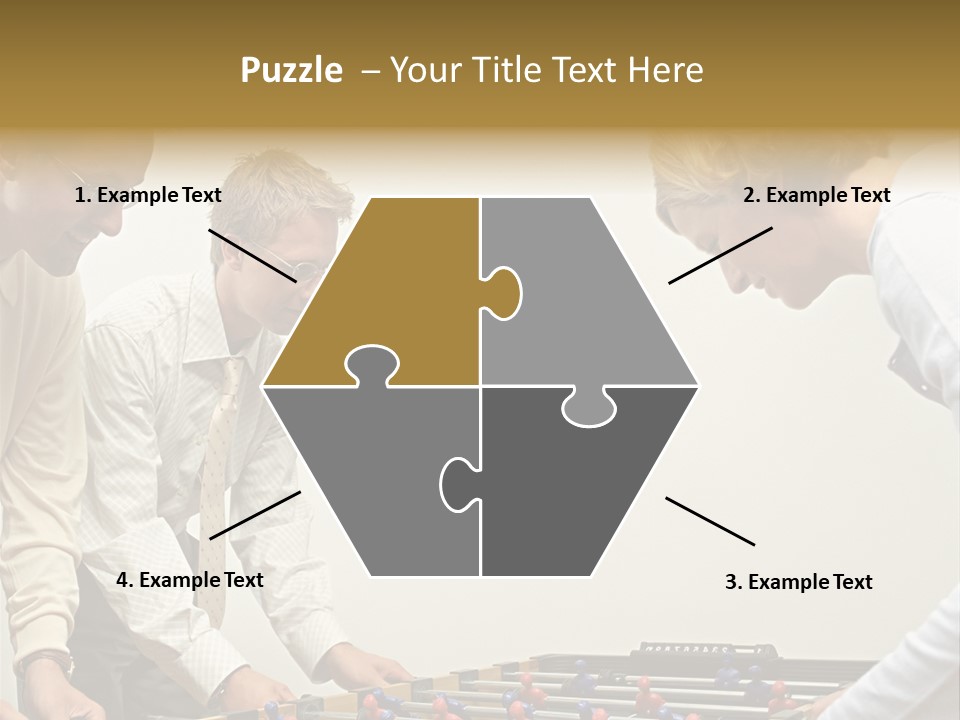 Male Posters Stockphotographs PowerPoint Template