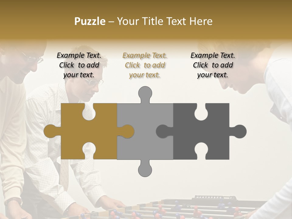 Male Posters Stockphotographs PowerPoint Template