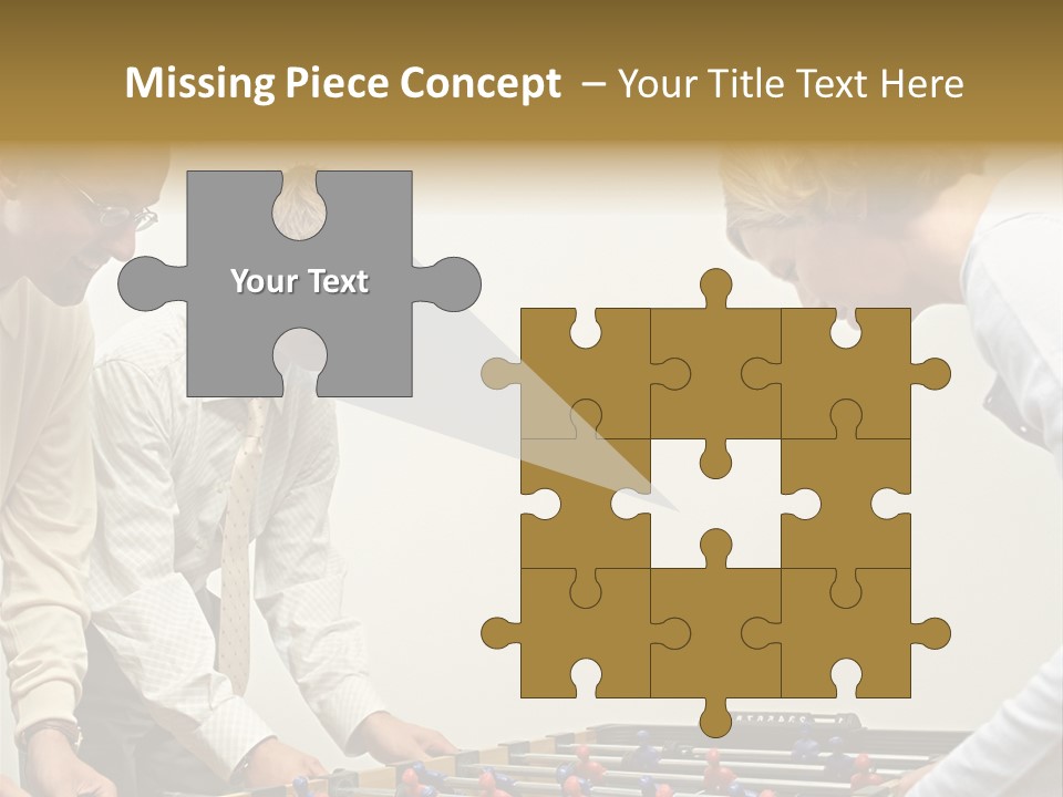 Male Posters Stockphotographs PowerPoint Template