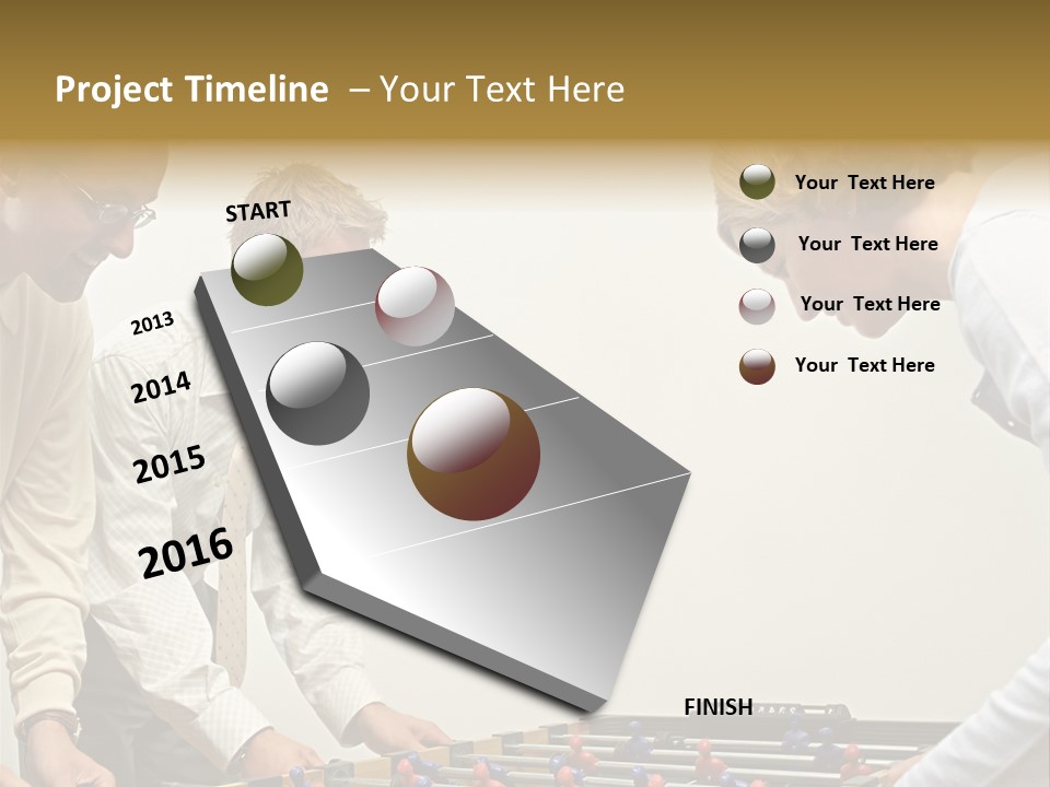 Male Posters Stockphotographs PowerPoint Template