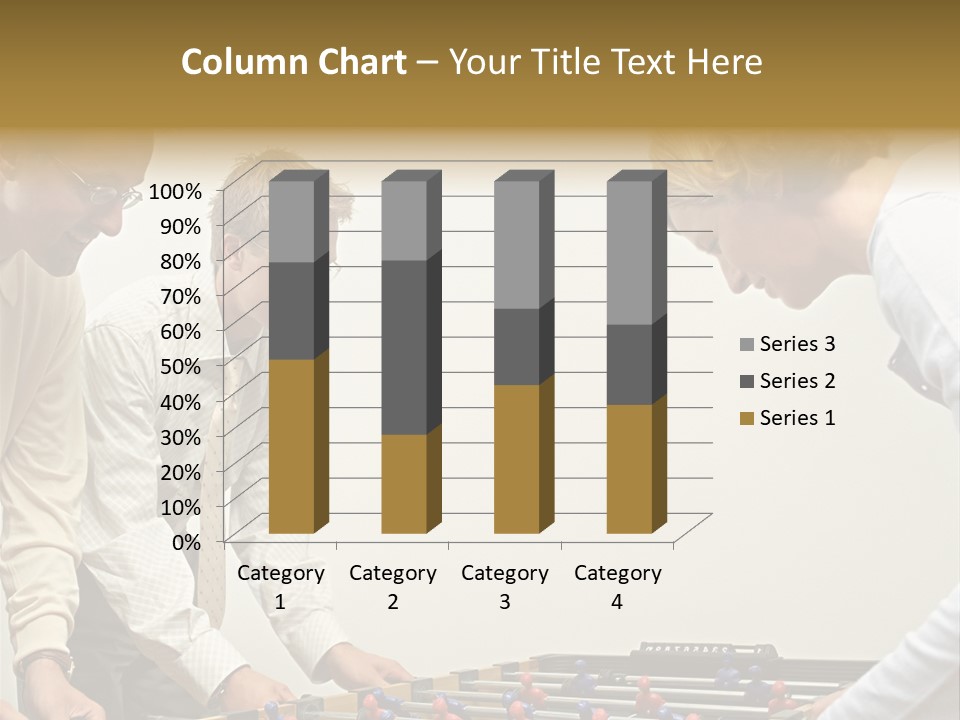 Male Posters Stockphotographs PowerPoint Template