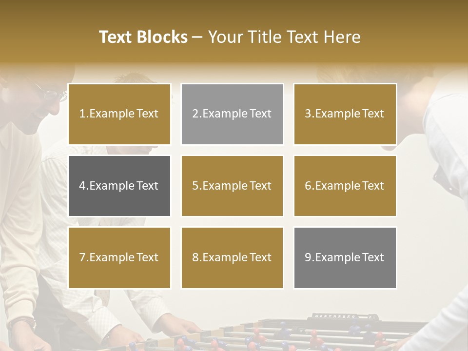 Male Posters Stockphotographs PowerPoint Template