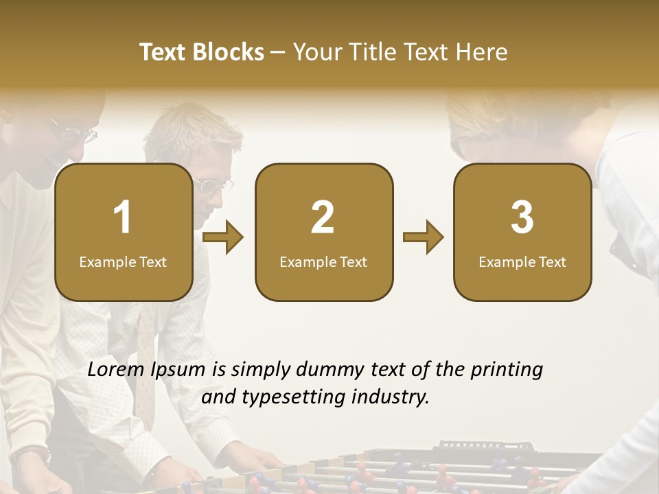 Male Posters Stockphotographs PowerPoint Template