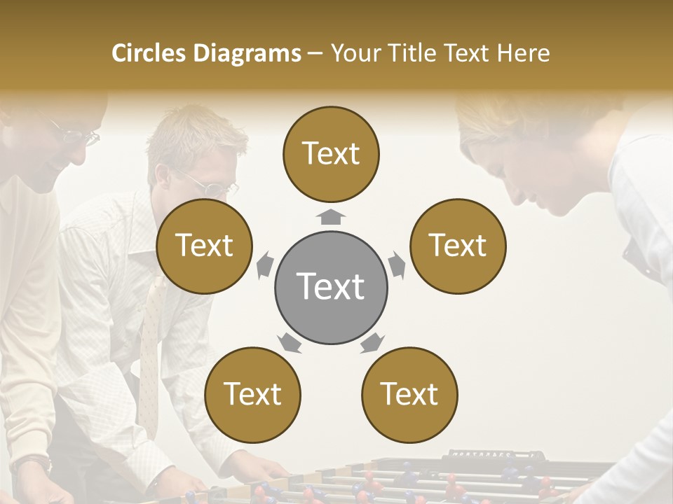 Male Posters Stockphotographs PowerPoint Template