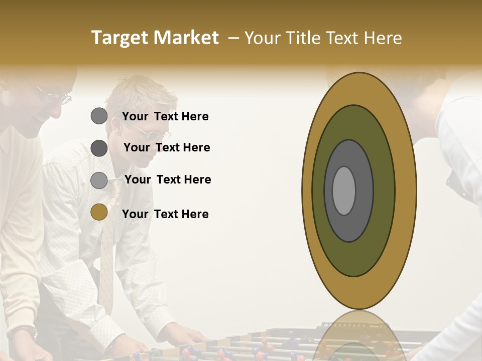 Male Posters Stockphotographs PowerPoint Template