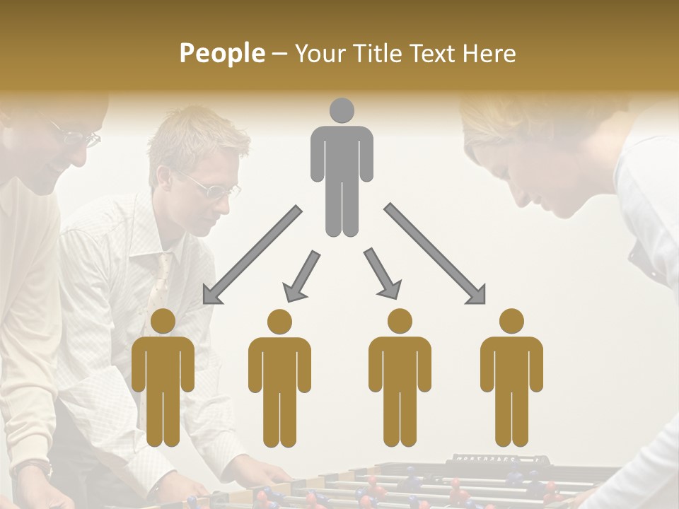 Male Posters Stockphotographs PowerPoint Template