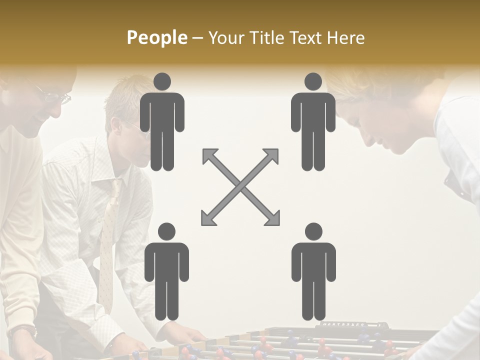 Male Posters Stockphotographs PowerPoint Template