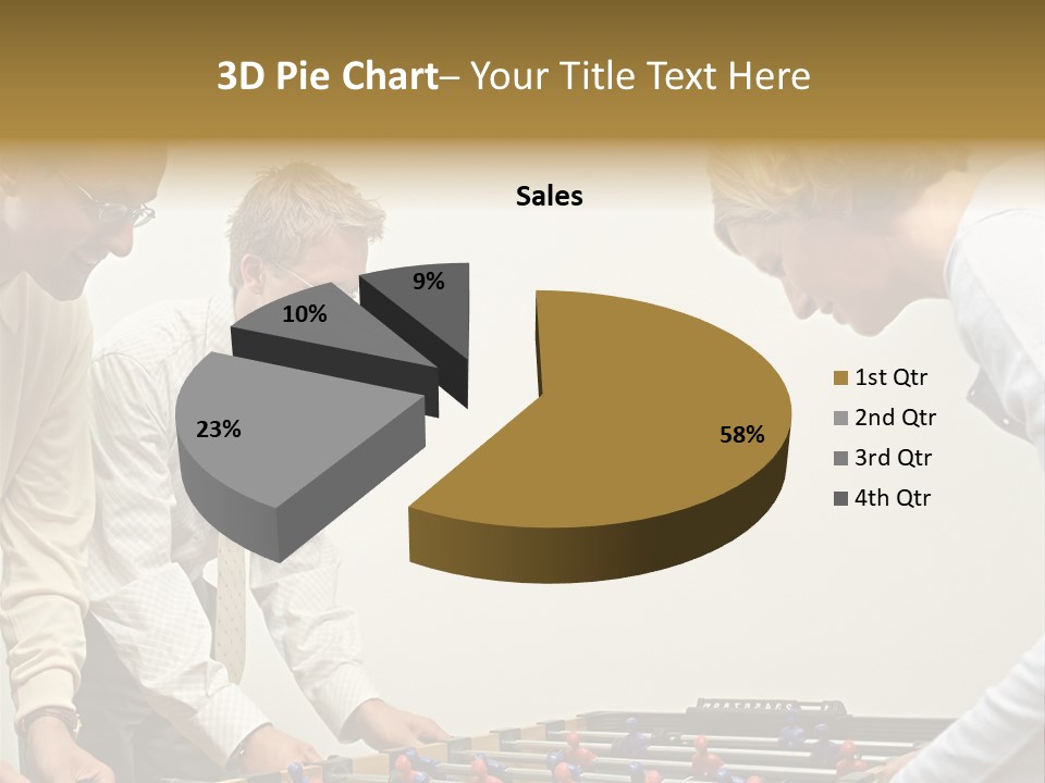 Male Posters Stockphotographs PowerPoint Template