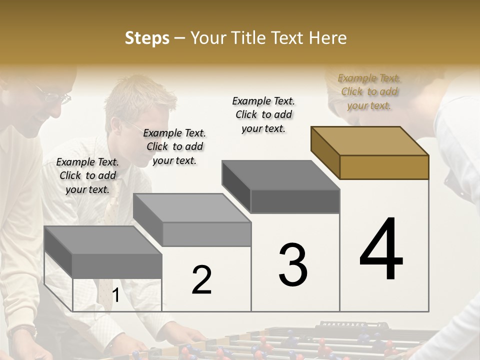 Male Posters Stockphotographs PowerPoint Template