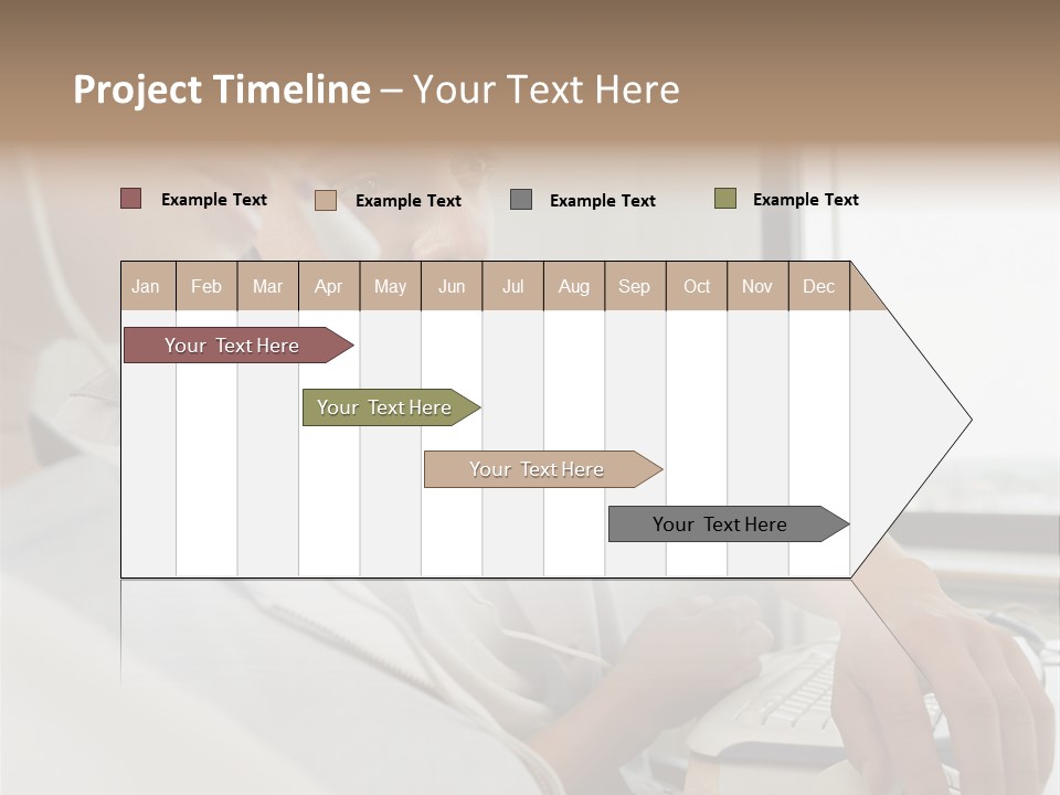 Telephonist Officeinterior Posters PowerPoint Template