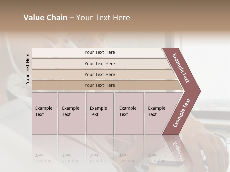 Telephonist Officeinterior Posters PowerPoint Template