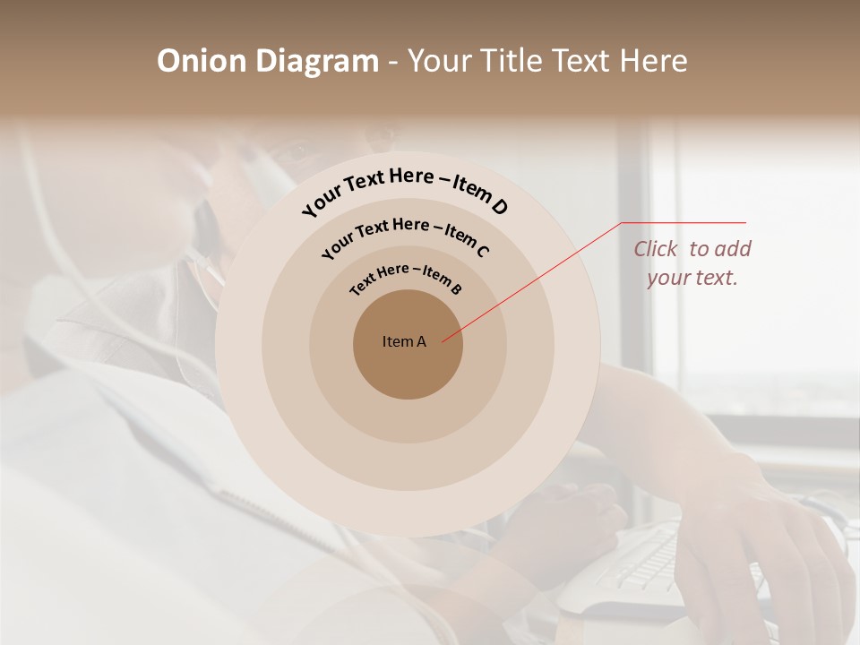 Telephonist Officeinterior Posters PowerPoint Template