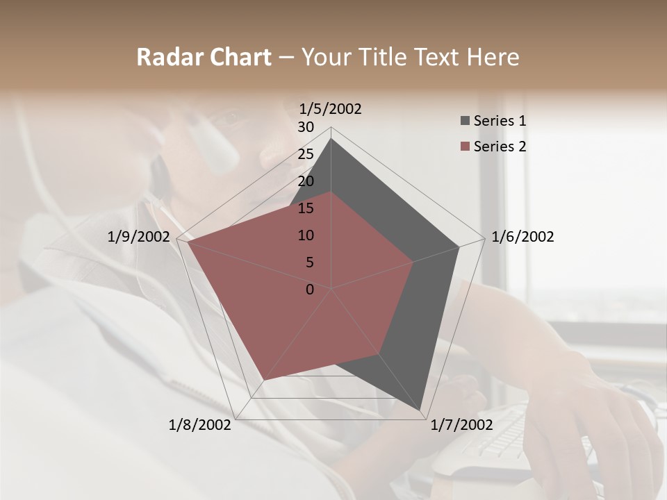 Telephonist Officeinterior Posters PowerPoint Template