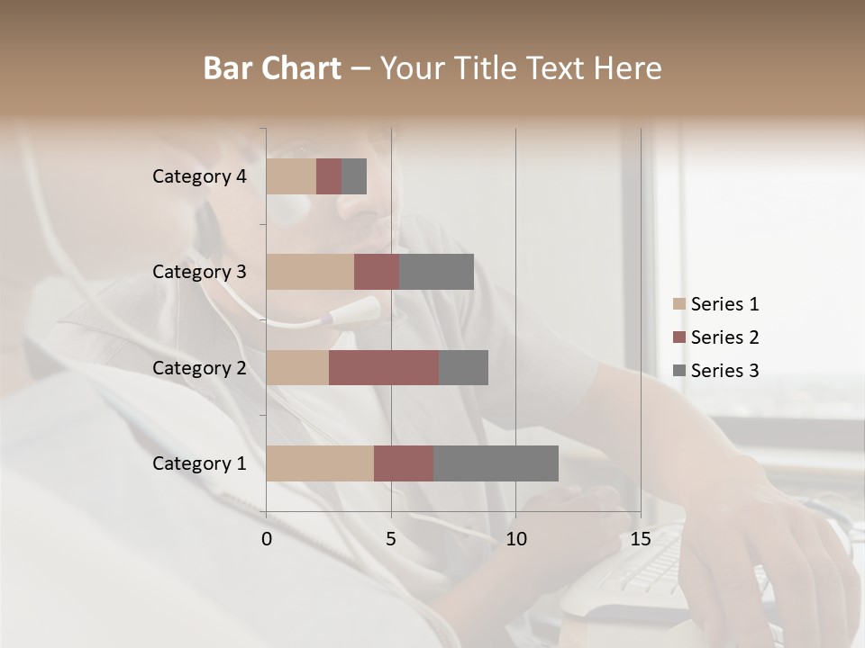 Telephonist Officeinterior Posters PowerPoint Template