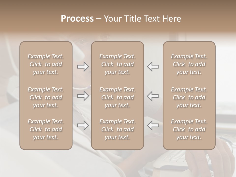 Telephonist Officeinterior Posters PowerPoint Template