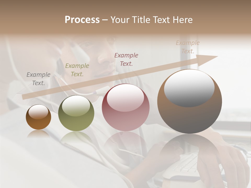 Telephonist Officeinterior Posters PowerPoint Template