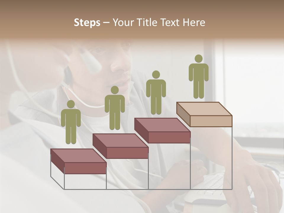 Telephonist Officeinterior Posters PowerPoint Template