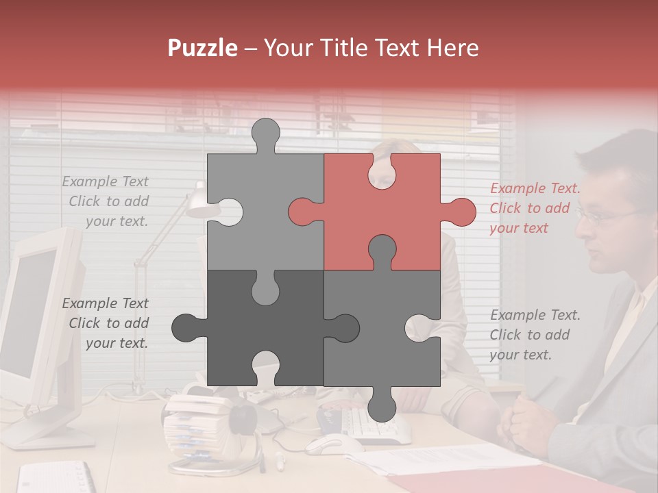Evenings Man Rides PowerPoint Template