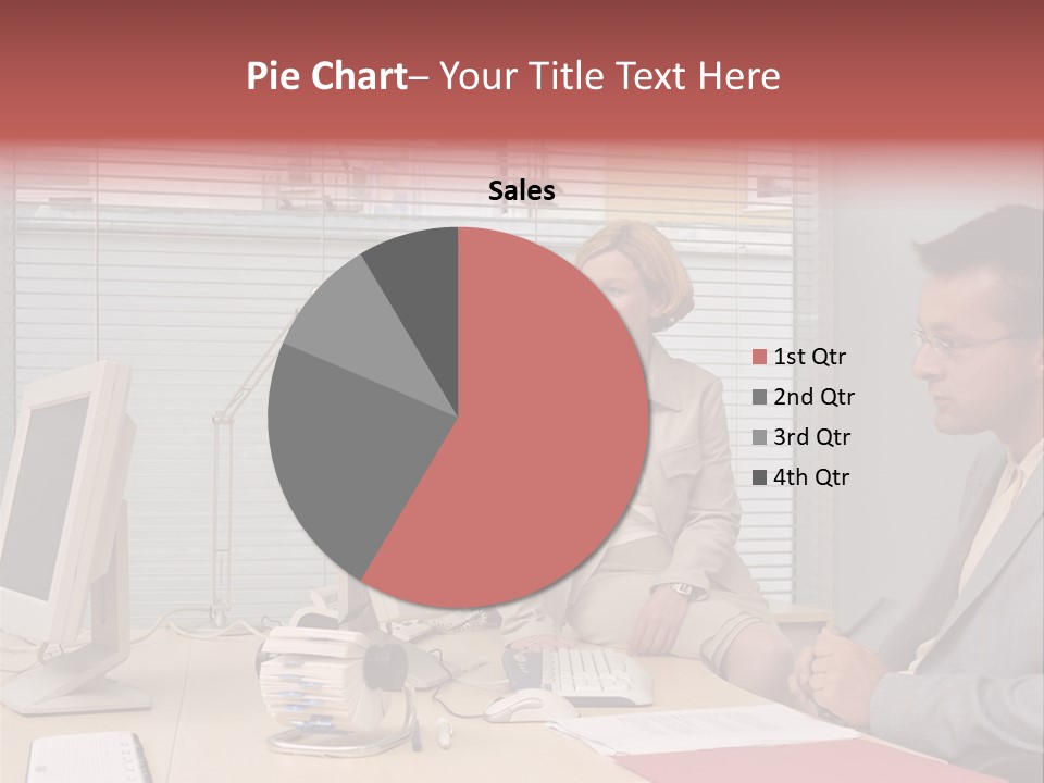 Evenings Man Rides PowerPoint Template