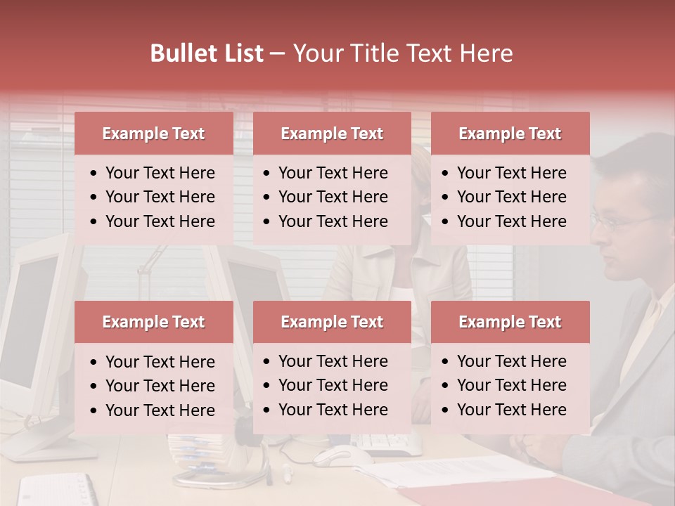 Evenings Man Rides PowerPoint Template