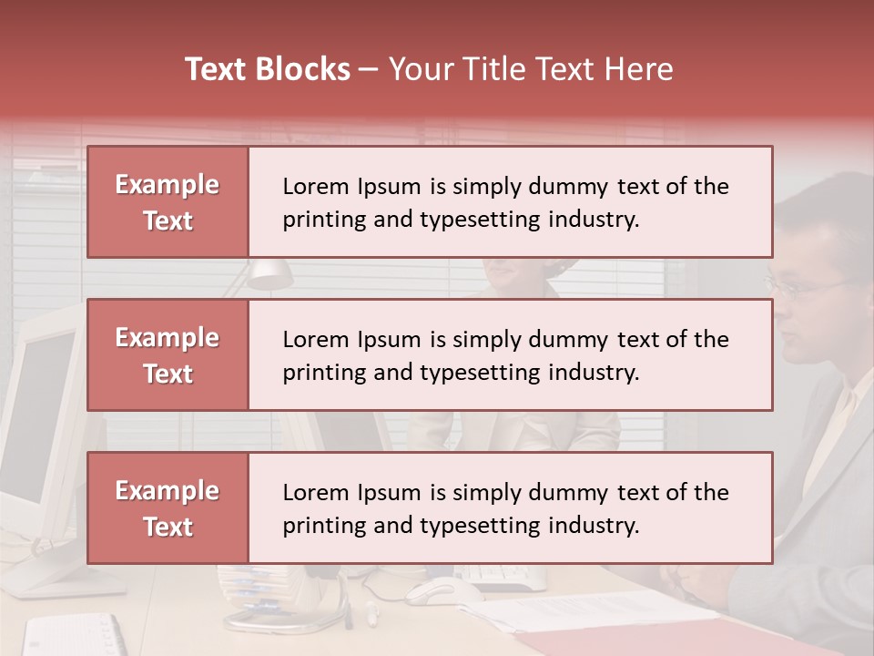 Evenings Man Rides PowerPoint Template