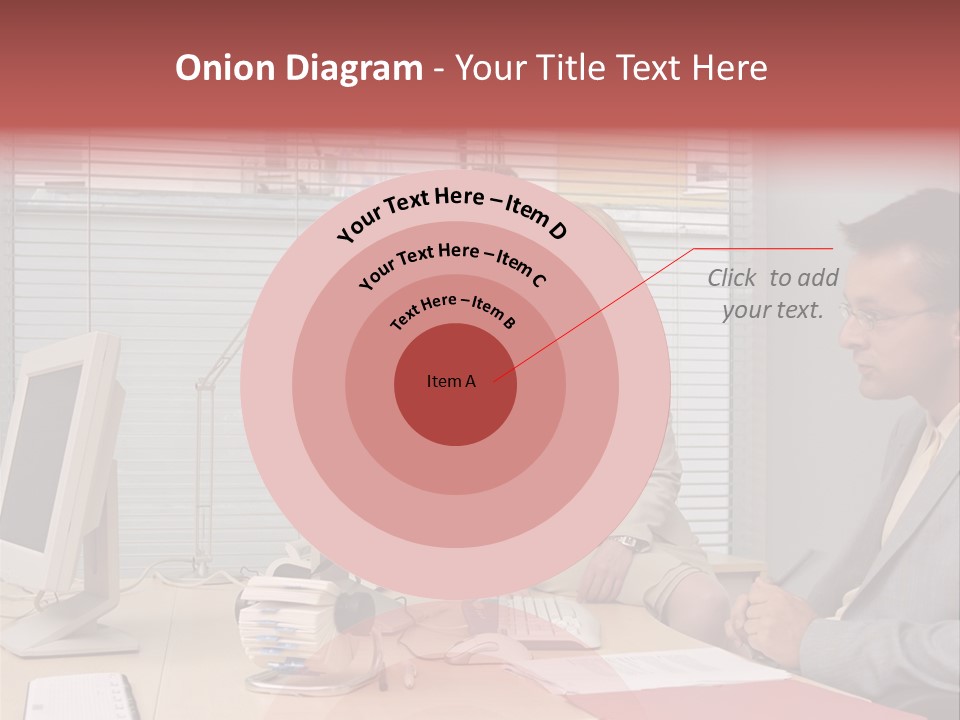 Evenings Man Rides PowerPoint Template