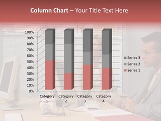 Evenings Man Rides PowerPoint Template