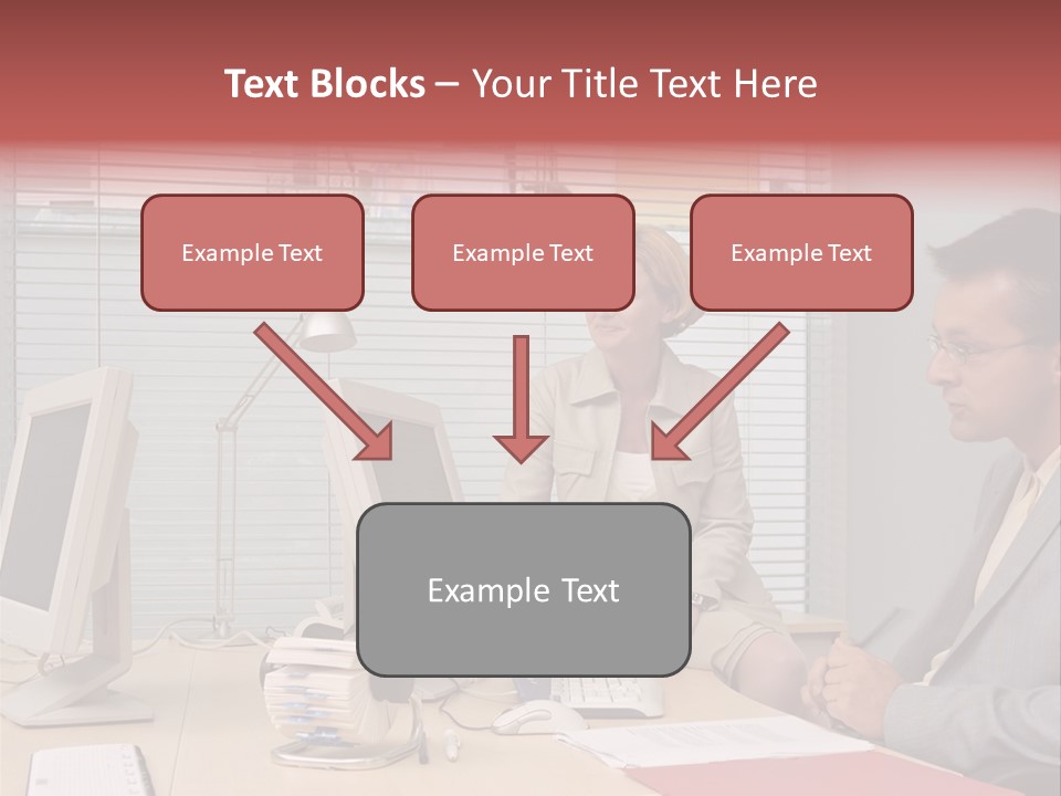 Evenings Man Rides PowerPoint Template