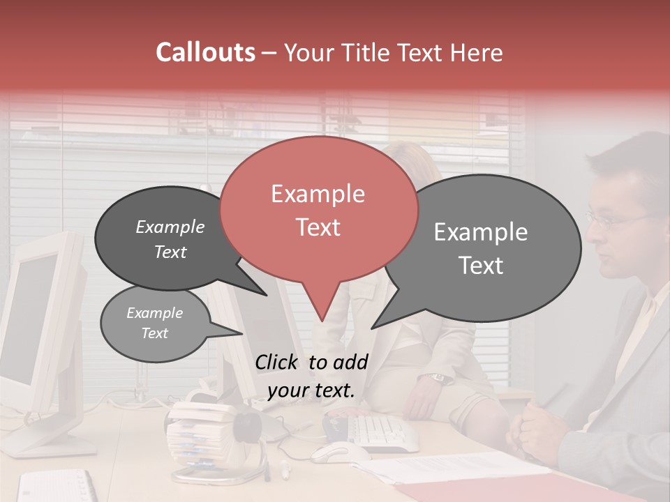 Evenings Man Rides PowerPoint Template