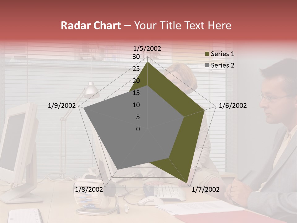 Evenings Man Rides PowerPoint Template