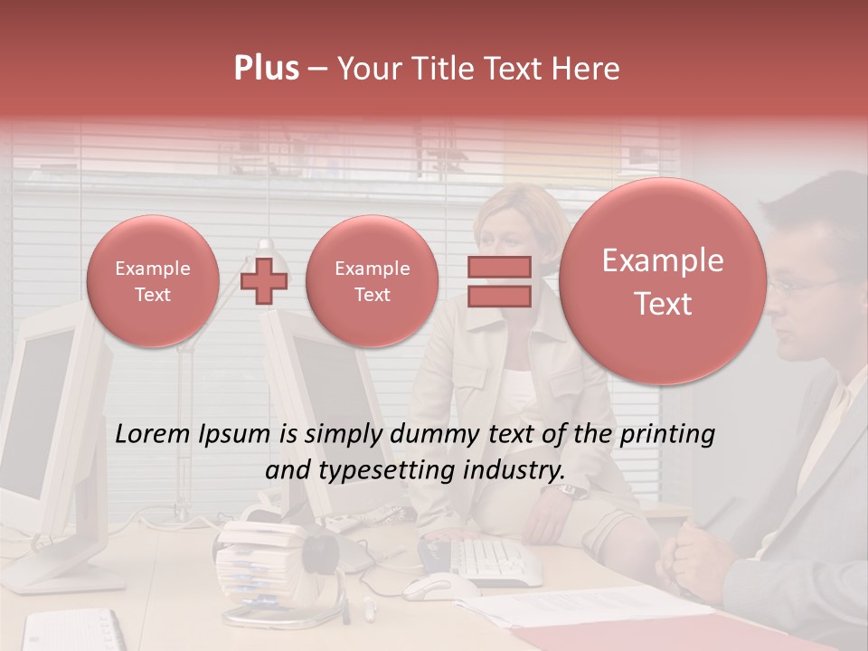 Evenings Man Rides PowerPoint Template