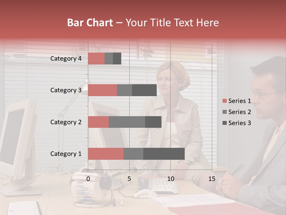Evenings Man Rides PowerPoint Template