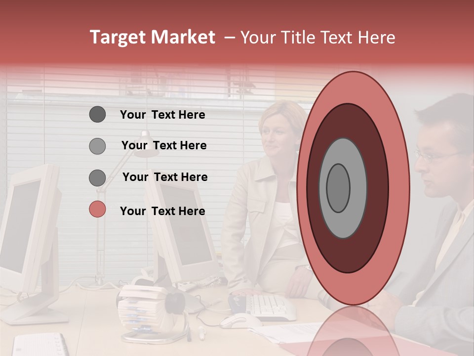 Evenings Man Rides PowerPoint Template