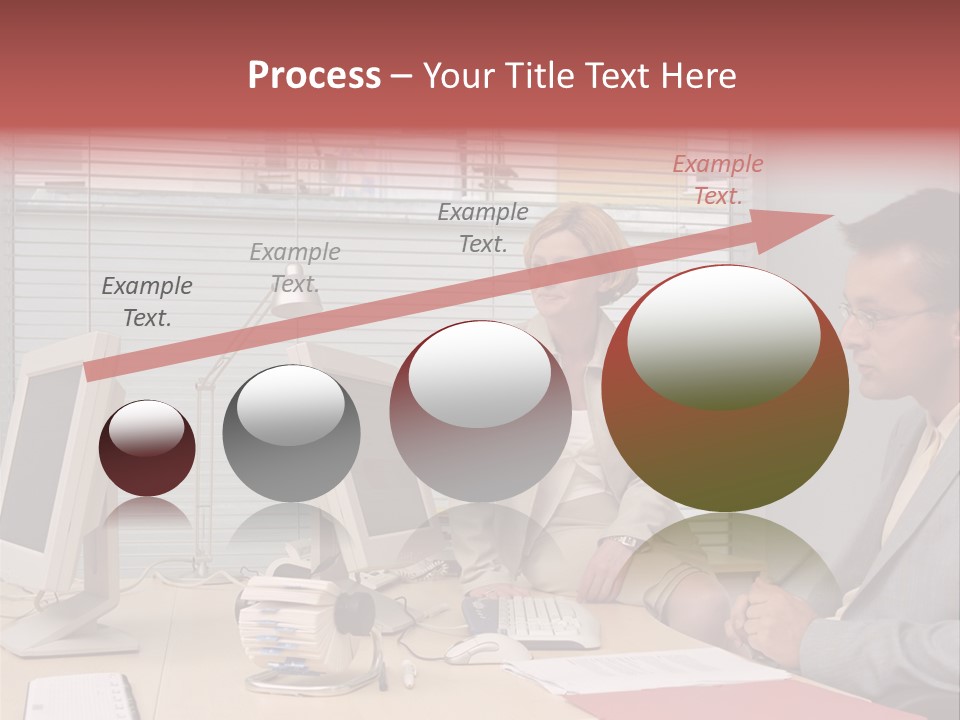 Evenings Man Rides PowerPoint Template