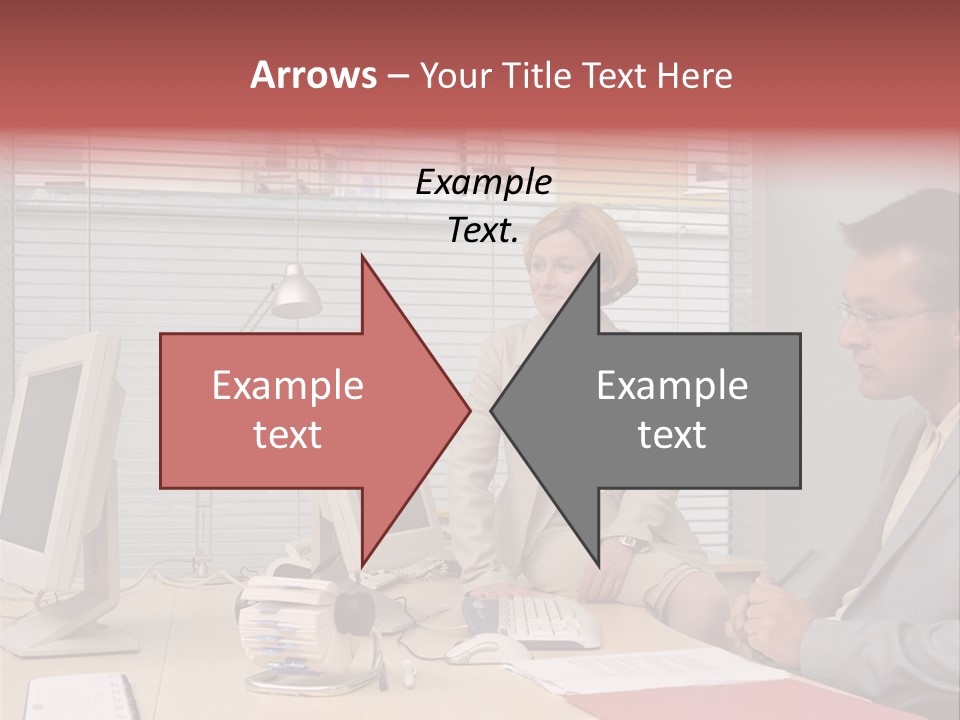 Evenings Man Rides PowerPoint Template