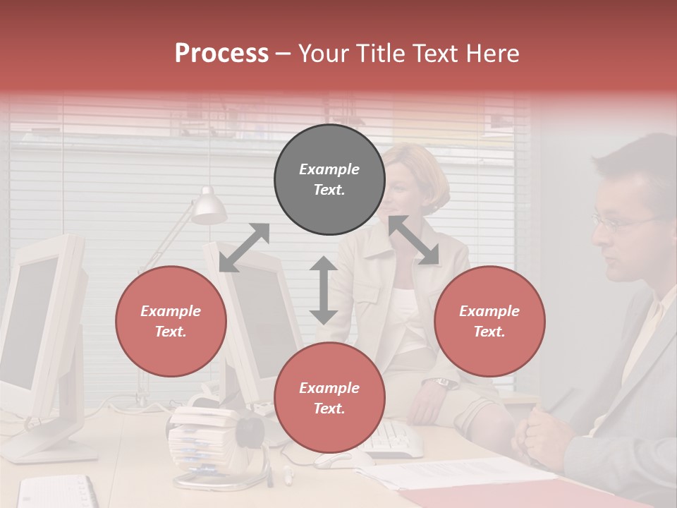 Evenings Man Rides PowerPoint Template
