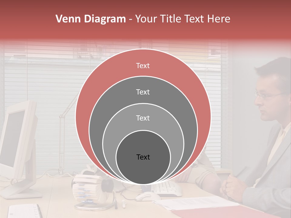 Evenings Man Rides PowerPoint Template