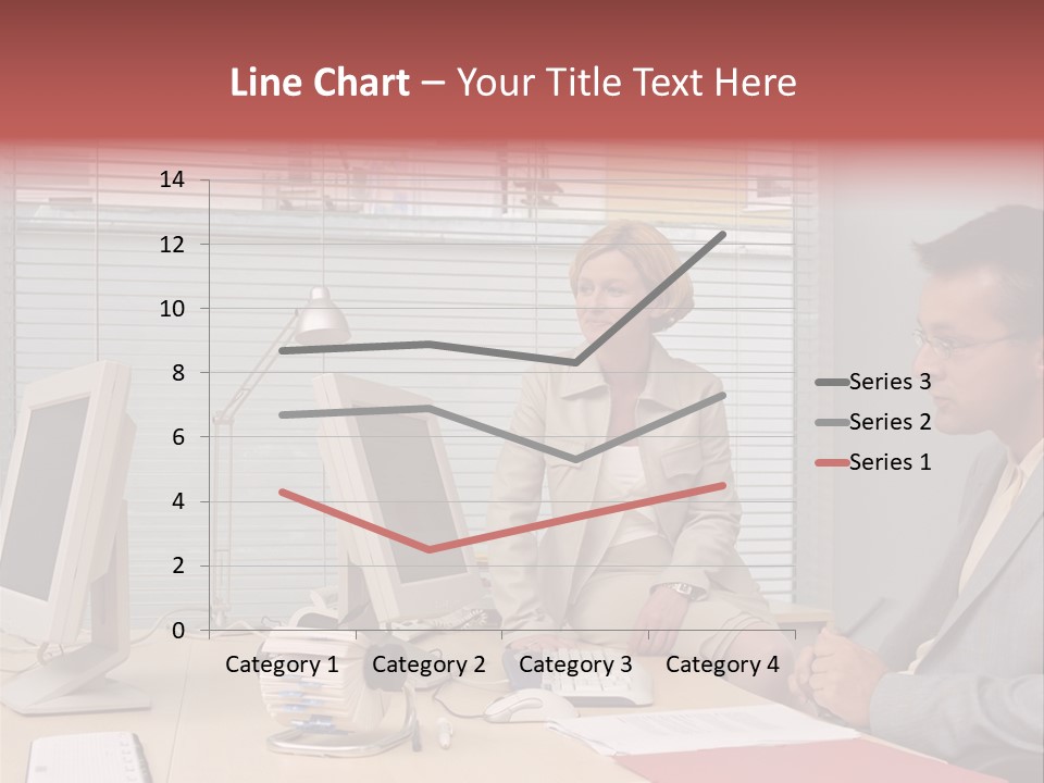 Evenings Man Rides PowerPoint Template